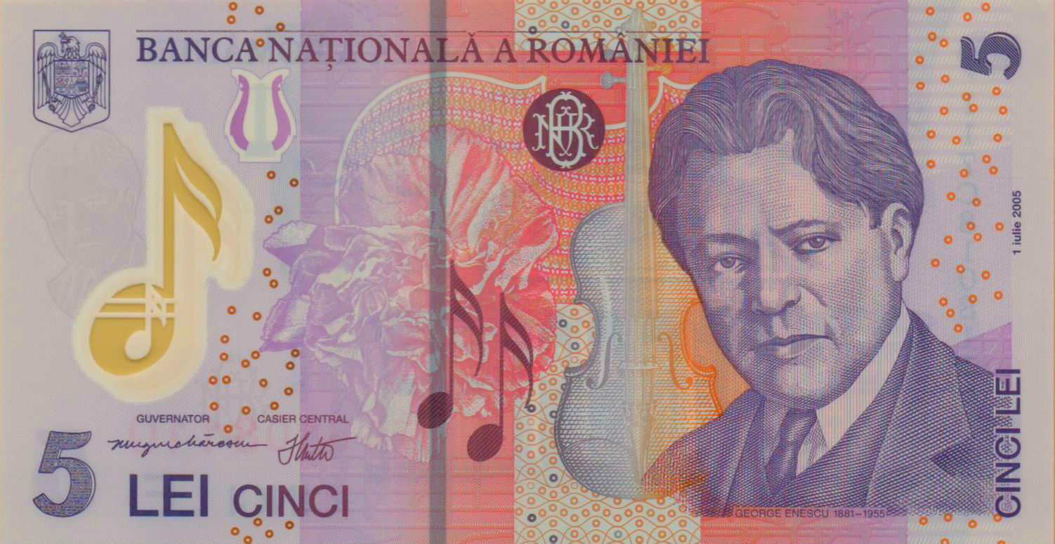 Romania 5 2011 UNC P-118/e